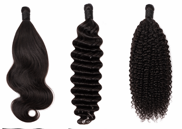 Raw Virgin Ponytails & Clip-Ins (100g)
