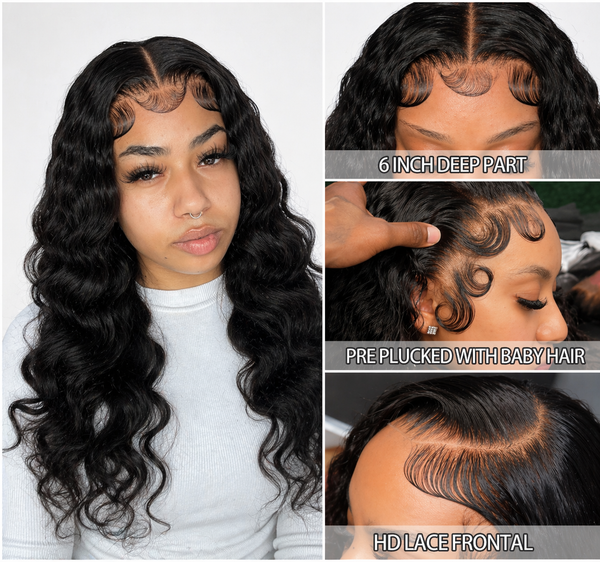 13"x4" HD Frontal